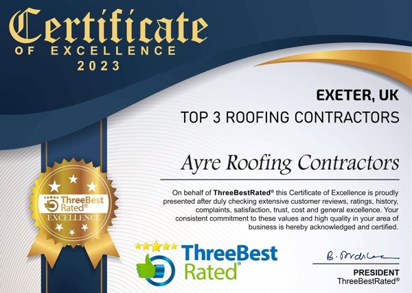 Roofing project photo, Ayre Roofing Contractors Exeter